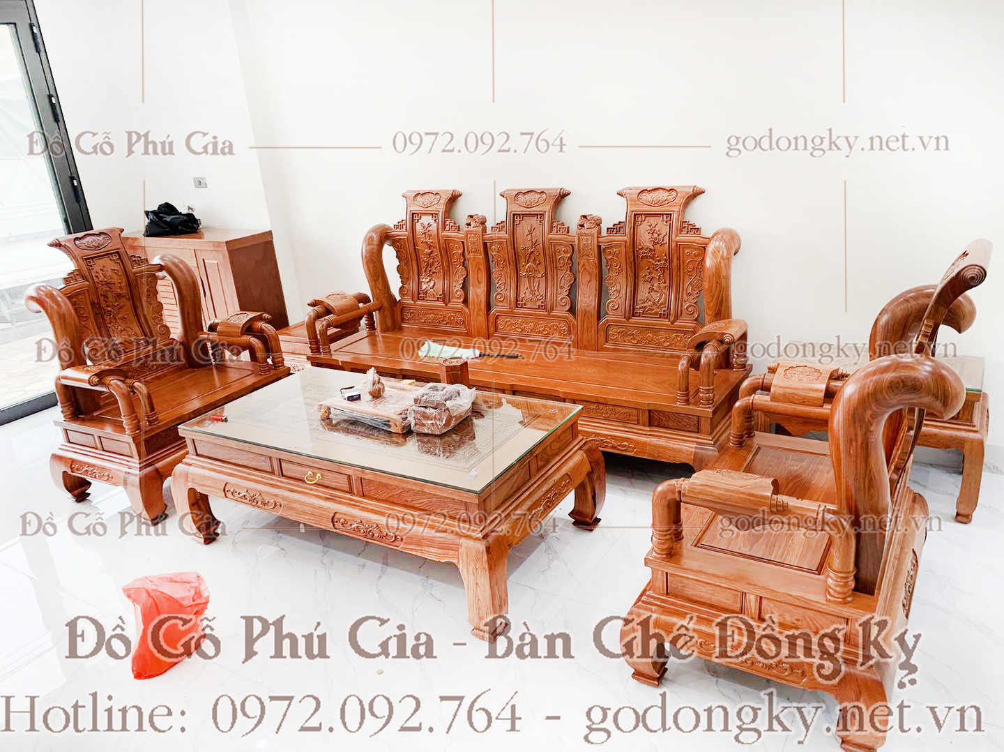 bộ bàn ghế phượng hoàng giả cổ bàn ghế phòng khách